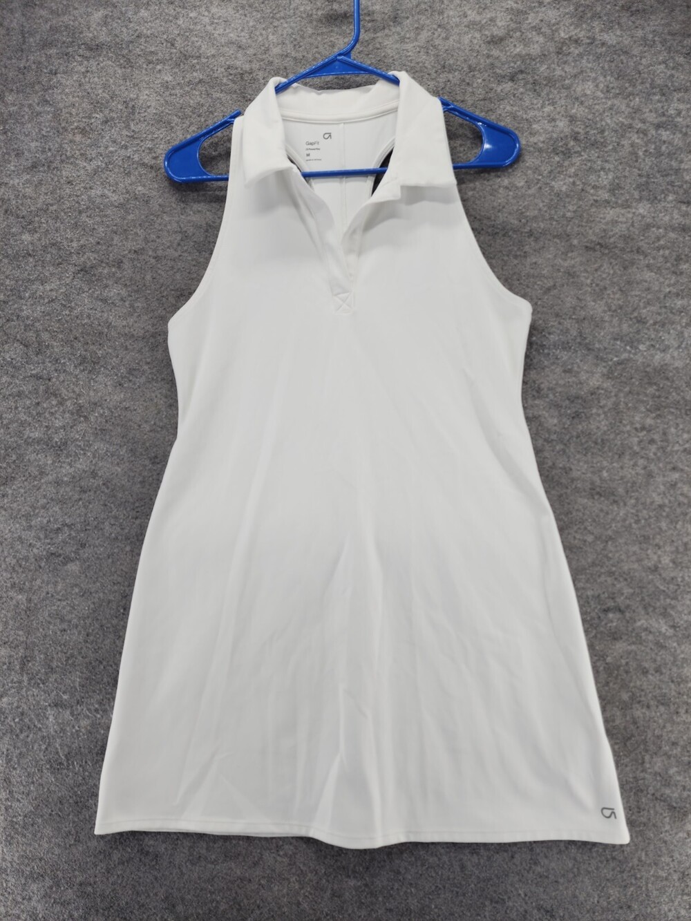 Gap Fit Dress Womens Medium Sleeveless White Power You